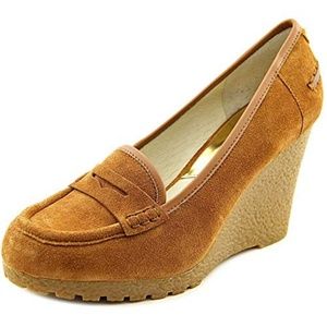 NWOT! Michael Kors Women's Loafer Wedge Heel
